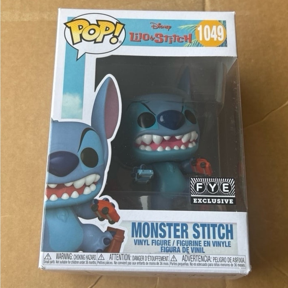 Funko POP! Disney Lio & Stitch #1049 Monster Stitch FYE Exclusive